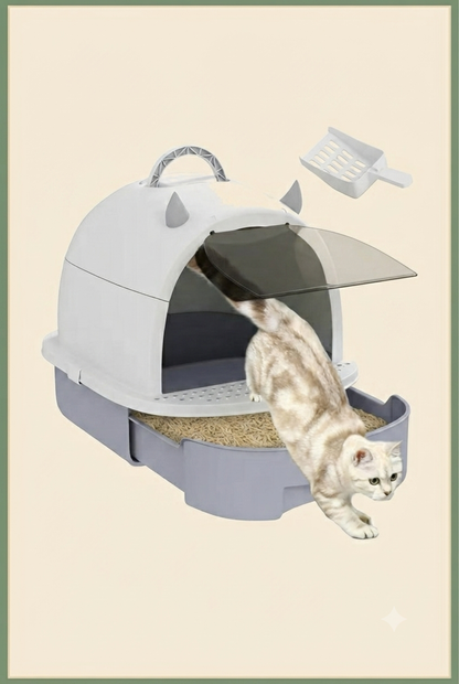 Lettiera per Gatti con Filtri al Carbone