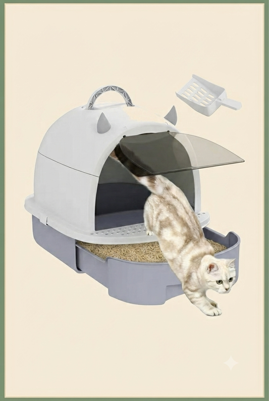 Lettiera per Gatti con Filtri al Carbone