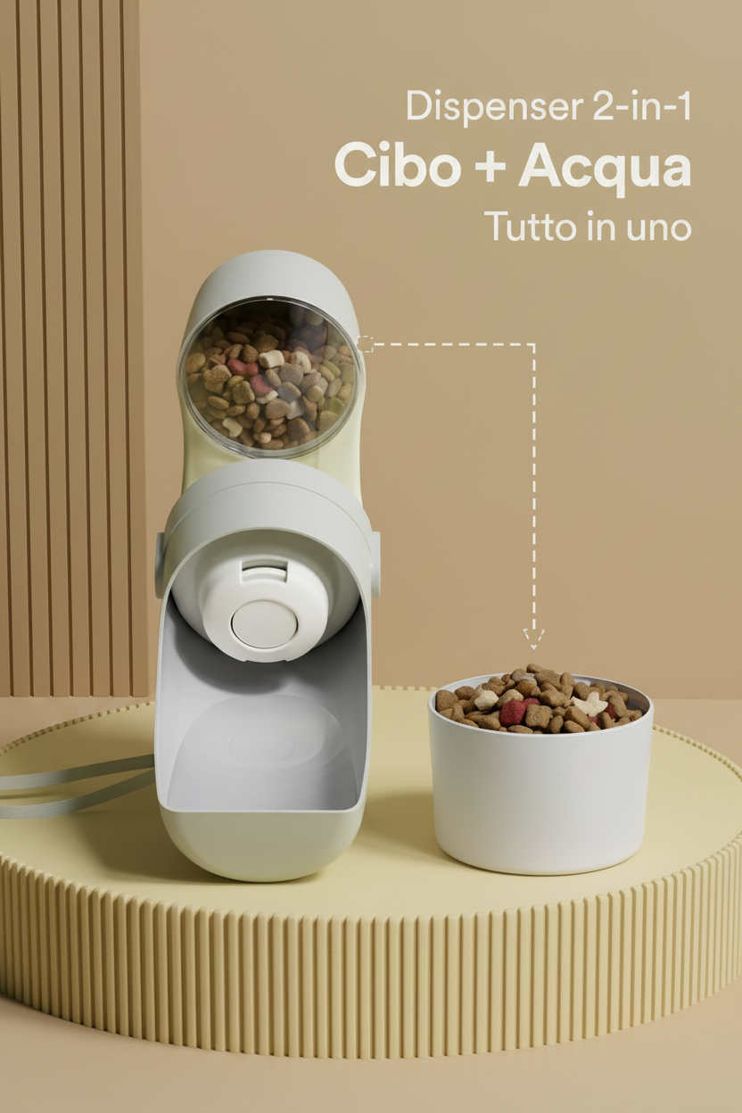 Dispenser sfondo beige premium