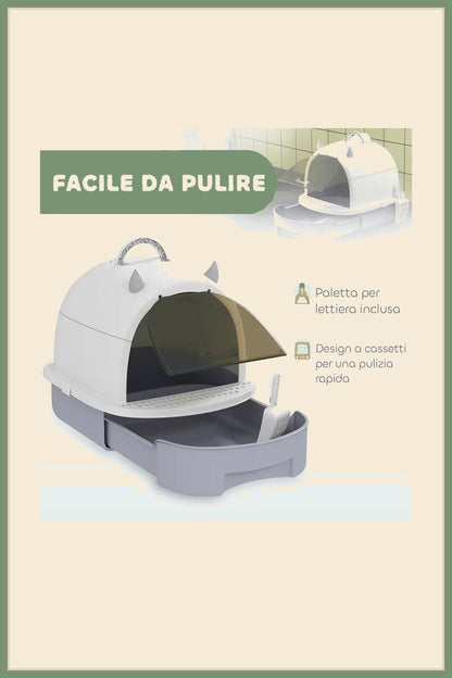 Lettiera per Gatti con Filtri al Carbone