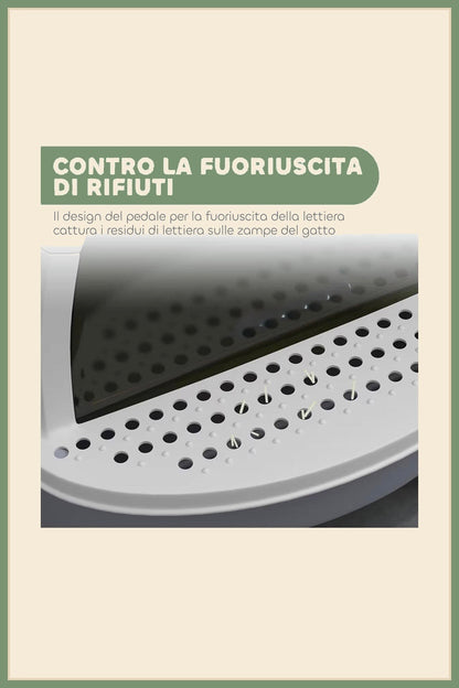 Lettiera per Gatti con Filtri al Carbone